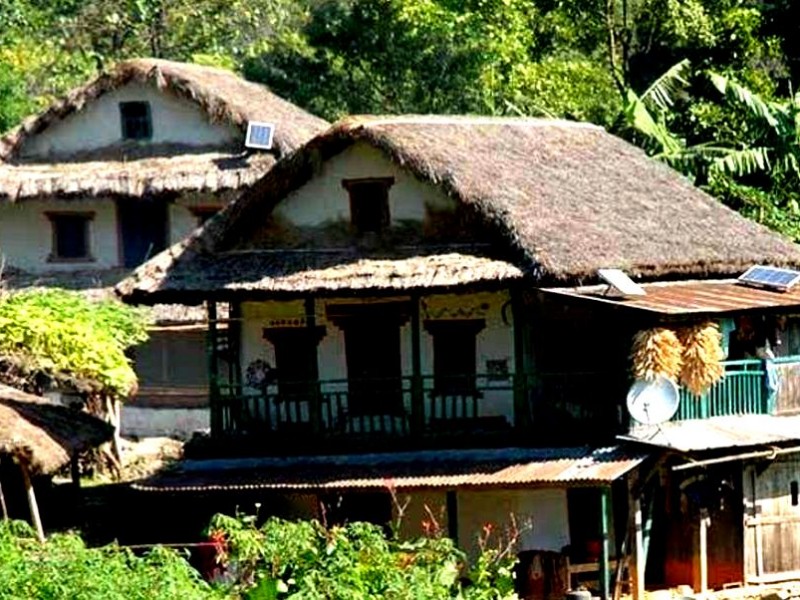 १६४ घर खरको छानामुुक्त 